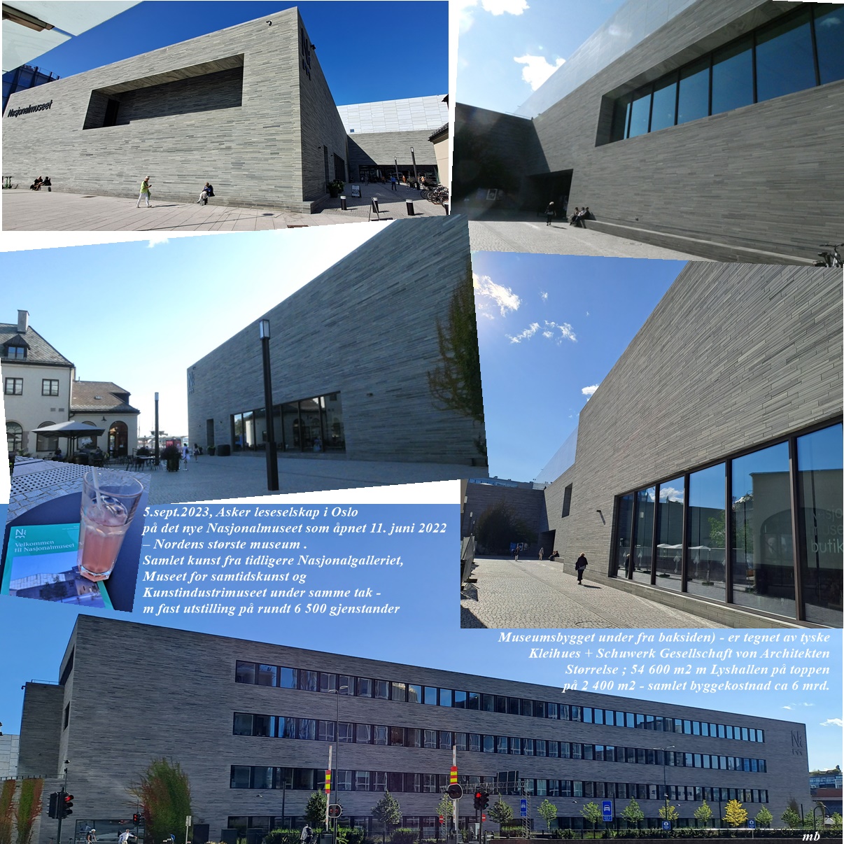 2023 - sept - Alsk på Nasjonalmuseet - eksteriør