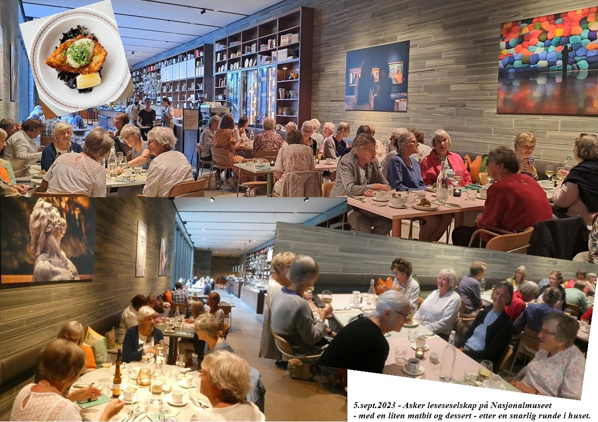 2023 - sept - Alsk på Nasjonalmuseet - i restauranten i 1 e